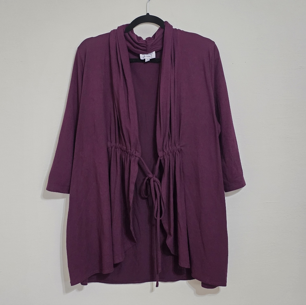 Scott Women's Deep Purple Cardigan